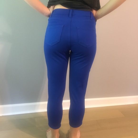 Blue capris - Picture 2 of 3